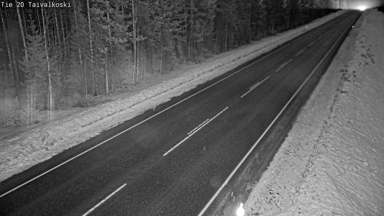 Kelikamerat Kuva Tie 20 Taivalkoski, Taivalkoski, Pohjois-Pohjanmaa