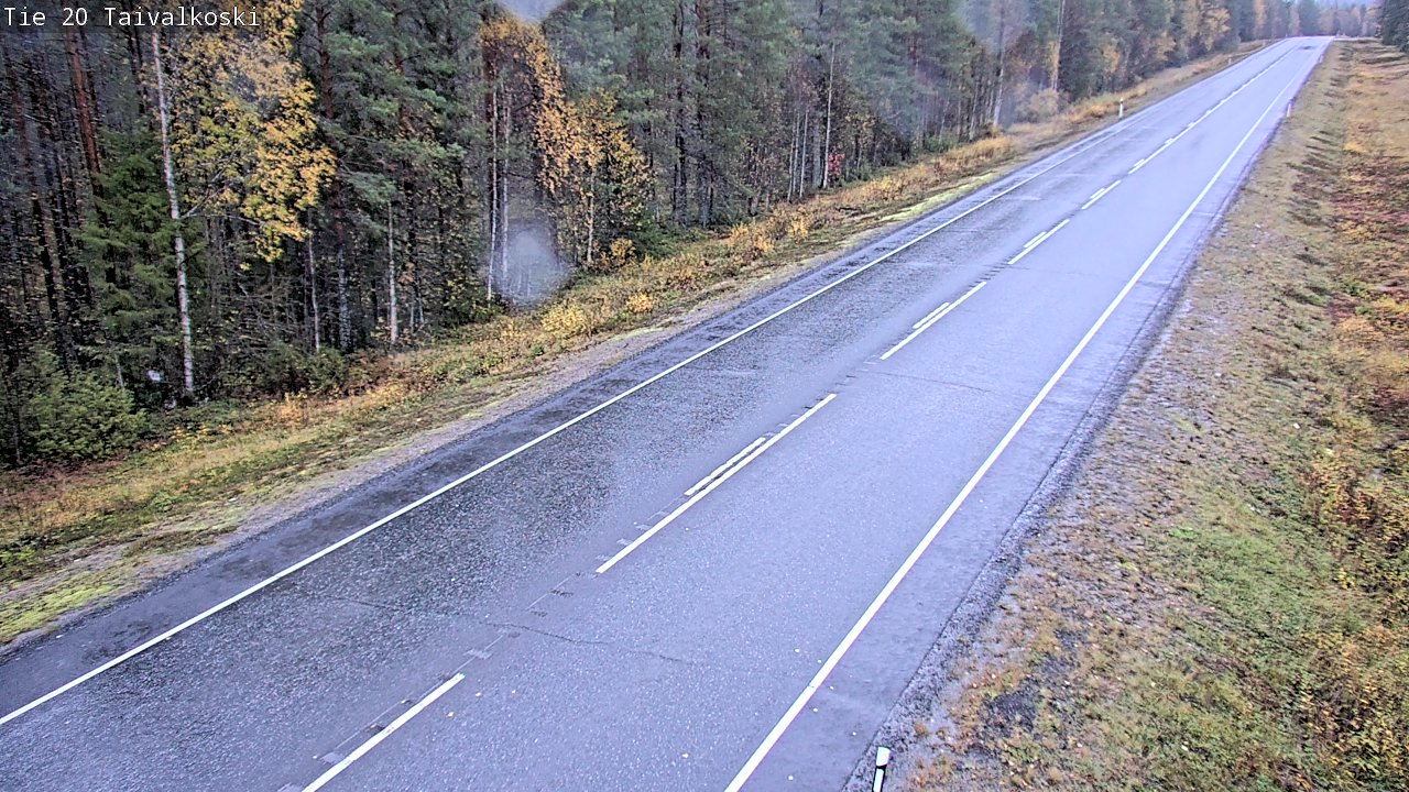 Kelikamerat Kuva Tie 20 Taivalkoski, Taivalkoski, Pohjois-Pohjanmaa