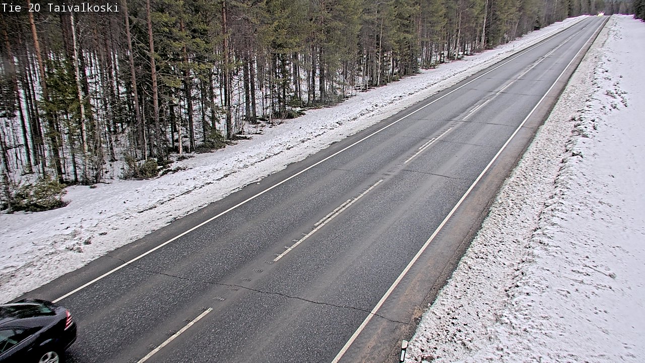Kelikamerat Kuva Tie 20 Taivalkoski, Taivalkoski, Pohjois-Pohjanmaa