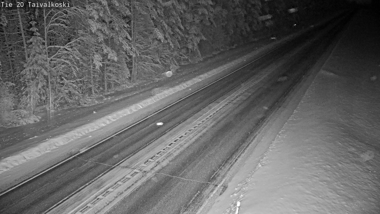 Kelikamerat Kuva Tie 20 Taivalkoski, Taivalkoski, Pohjois-Pohjanmaa