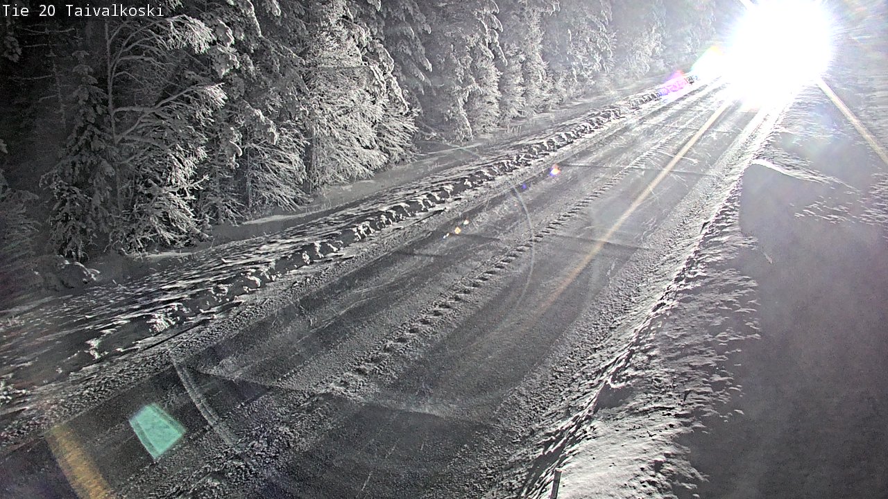 Kelikamerat Kuva Tie 20 Taivalkoski, Taivalkoski, Pohjois-Pohjanmaa