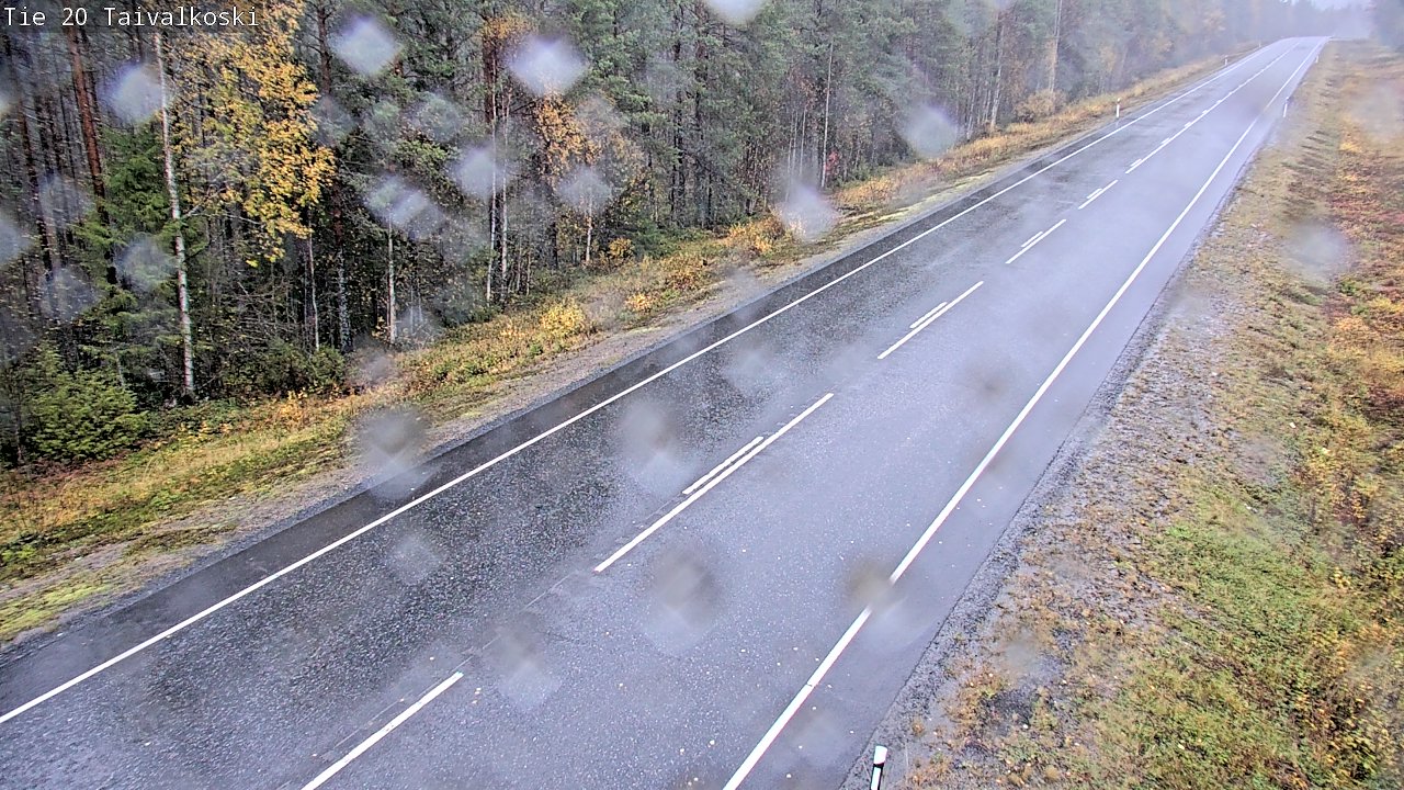 Kelikamerat Kuva Tie 20 Taivalkoski, Taivalkoski, Pohjois-Pohjanmaa