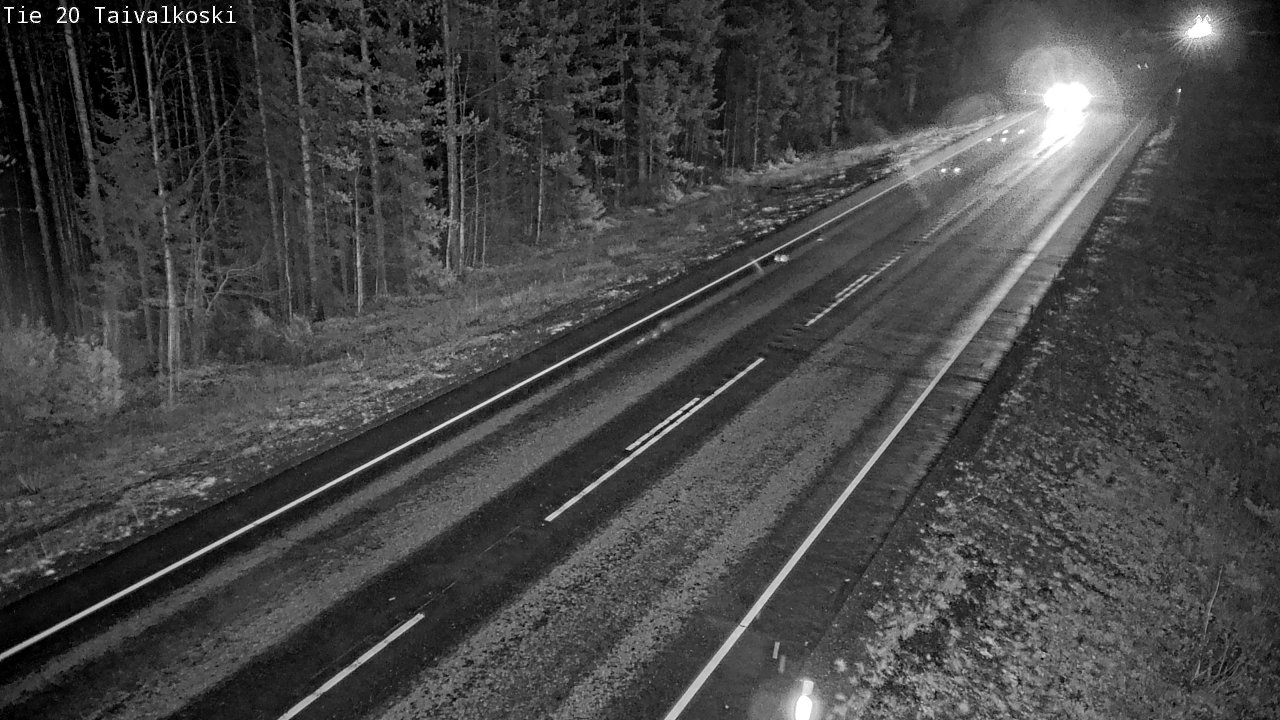 Kelikamerat Kuva Tie 20 Taivalkoski, Taivalkoski, Pohjois-Pohjanmaa