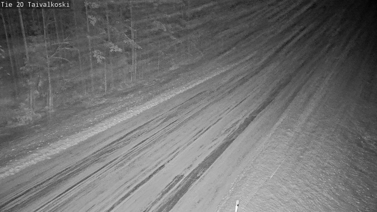 Weather Camera Image Road 20 Taivalkoski, Taivalkoski, Pohjois-Pohjanmaa