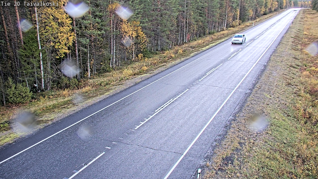 Kelikamerat Kuva Tie 20 Taivalkoski, Taivalkoski, Pohjois-Pohjanmaa