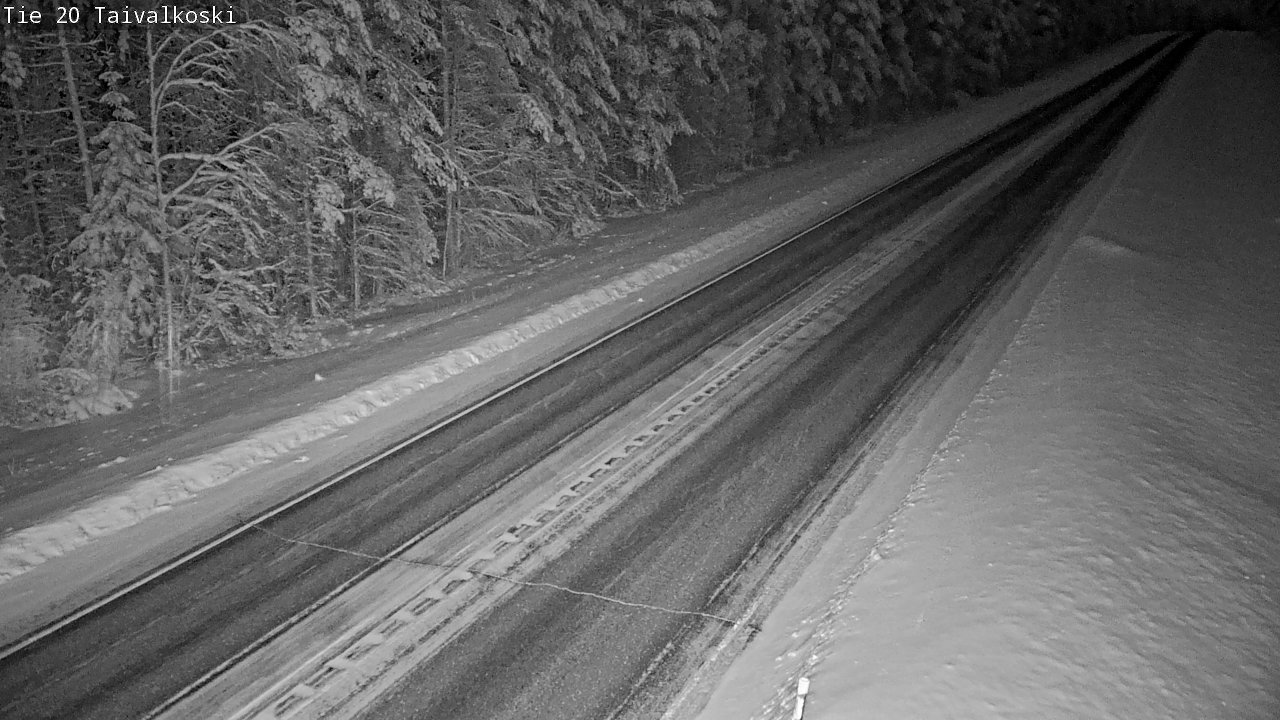 Kelikamerat Kuva Tie 20 Taivalkoski, Taivalkoski, Pohjois-Pohjanmaa