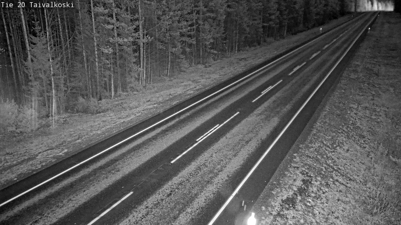 Kelikamerat Kuva Tie 20 Taivalkoski, Taivalkoski, Pohjois-Pohjanmaa