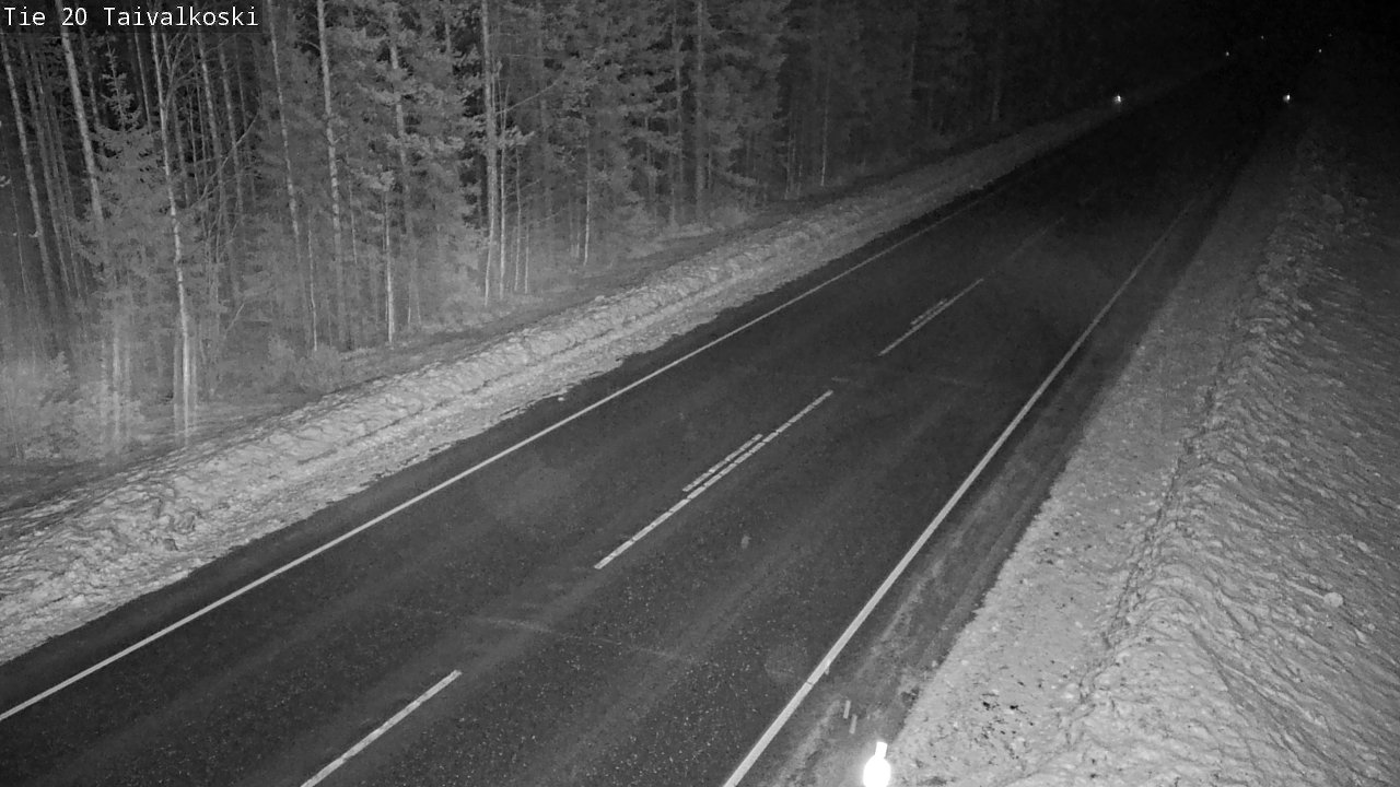 Kelikamerat Kuva Tie 20 Taivalkoski, Taivalkoski, Pohjois-Pohjanmaa