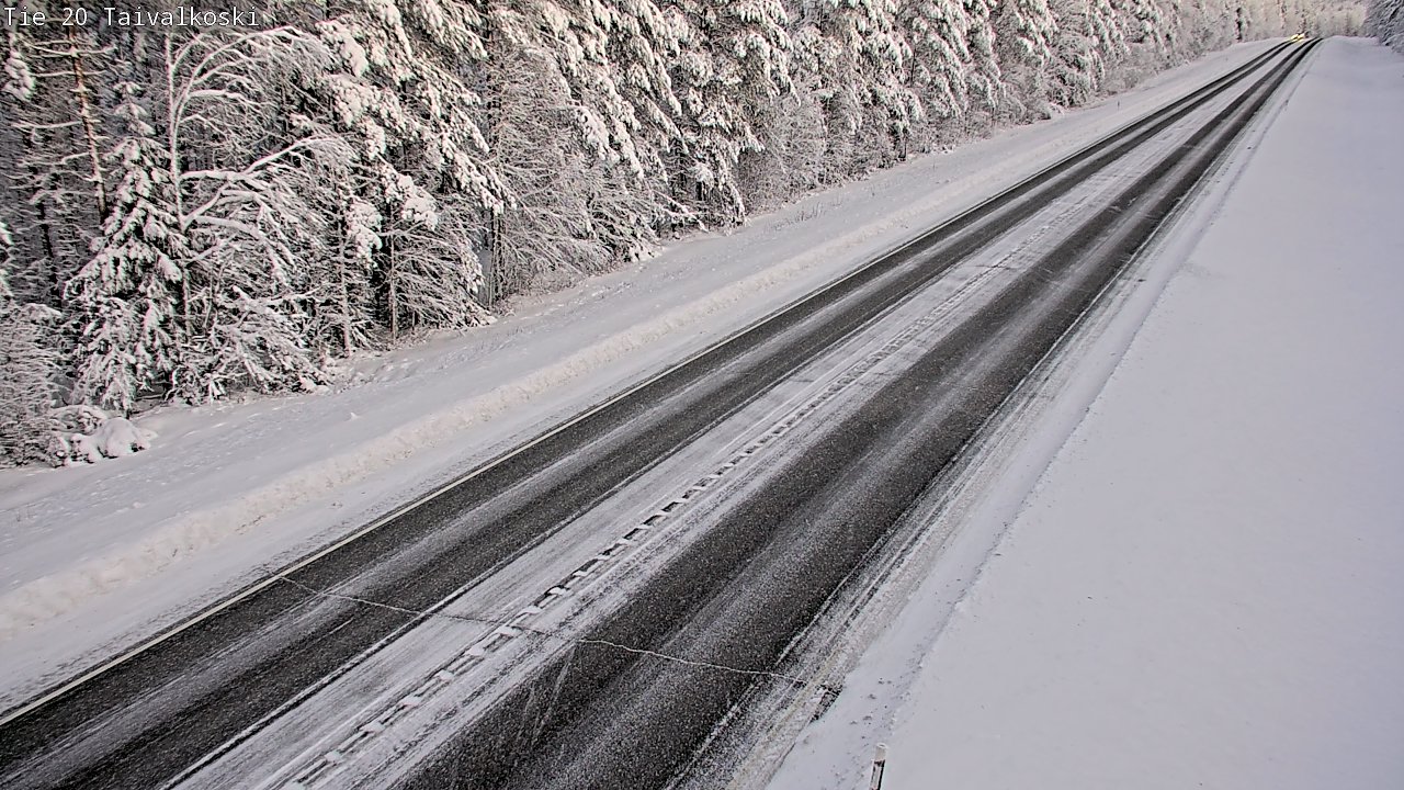 Kelikamerat Kuva Tie 20 Taivalkoski, Taivalkoski, Pohjois-Pohjanmaa
