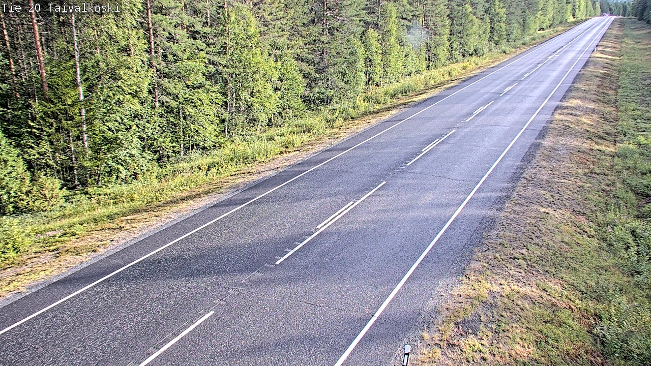 Kelikamerat Kuva Tie 20 Taivalkoski, Taivalkoski, Pohjois-Pohjanmaa