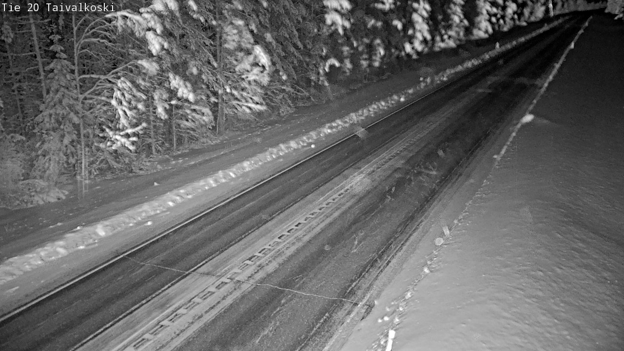 Kelikamerat Kuva Tie 20 Taivalkoski, Taivalkoski, Pohjois-Pohjanmaa