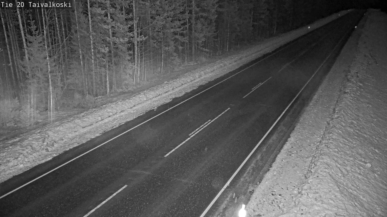 Kelikamerat Kuva Tie 20 Taivalkoski, Taivalkoski, Pohjois-Pohjanmaa