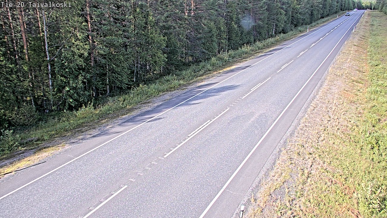 Kelikamerat Kuva Tie 20 Taivalkoski, Taivalkoski, Pohjois-Pohjanmaa