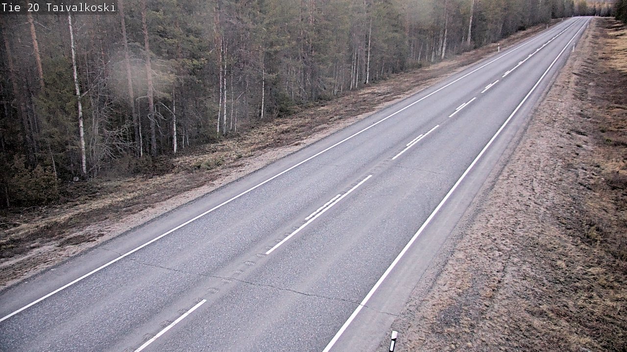 Kelikamerat Kuva Tie 20 Taivalkoski, Taivalkoski, Pohjois-Pohjanmaa