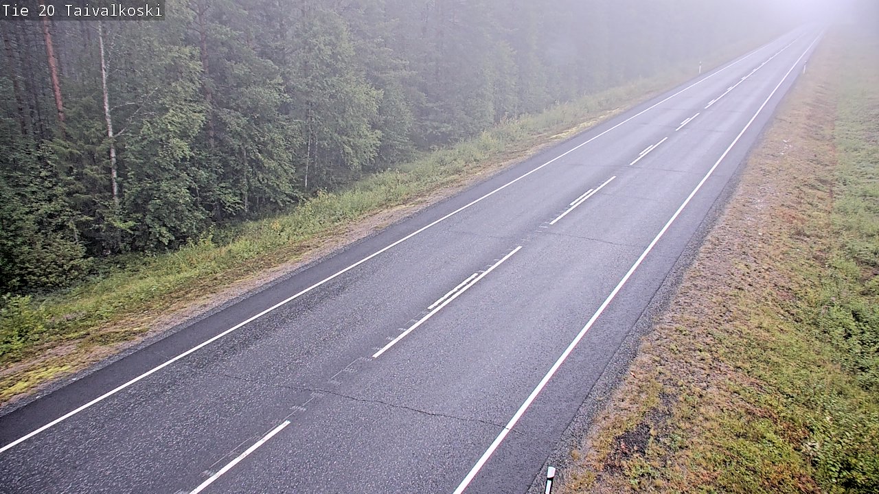 Kelikamerat Kuva Tie 20 Taivalkoski, Taivalkoski, Pohjois-Pohjanmaa