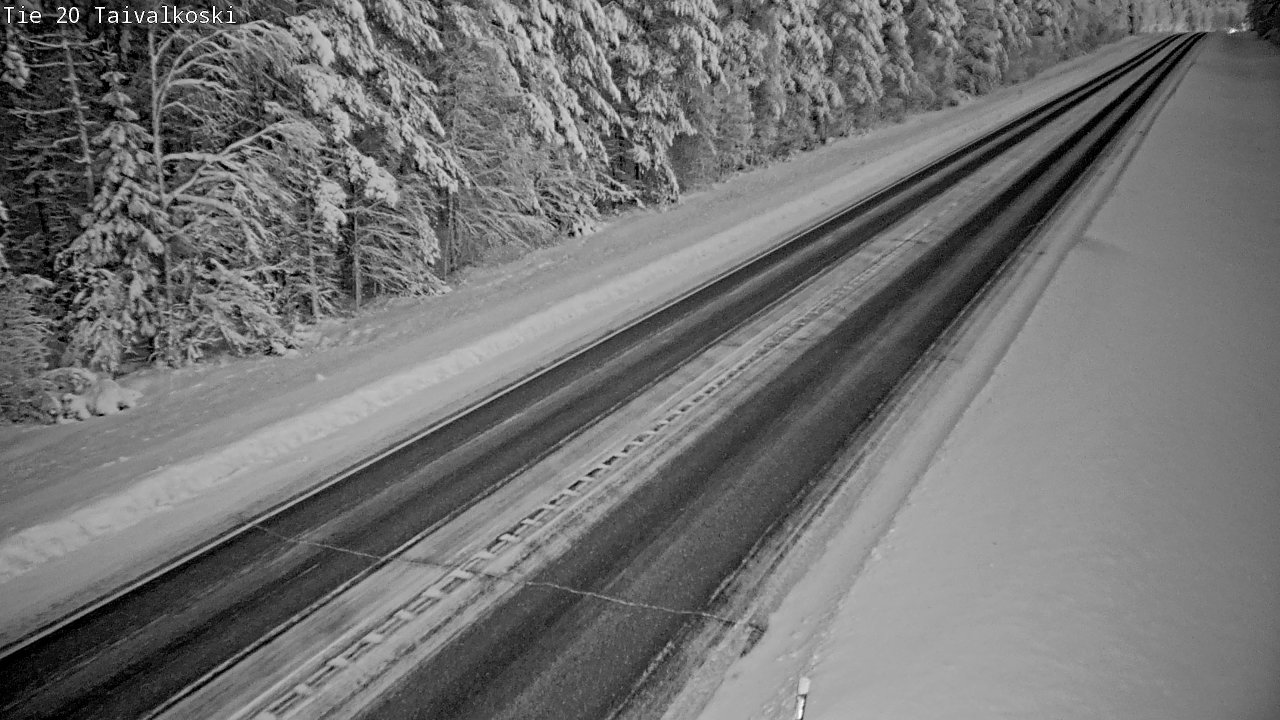 Kelikamerat Kuva Tie 20 Taivalkoski, Taivalkoski, Pohjois-Pohjanmaa