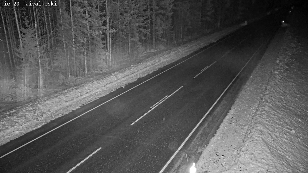 Kelikamerat Kuva Tie 20 Taivalkoski, Taivalkoski, Pohjois-Pohjanmaa