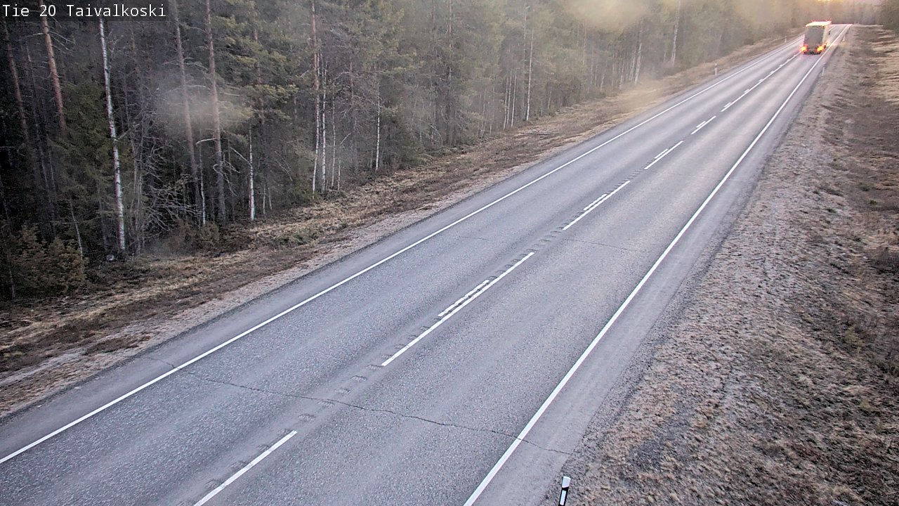 Kelikamerat Kuva Tie 20 Taivalkoski, Taivalkoski, Pohjois-Pohjanmaa