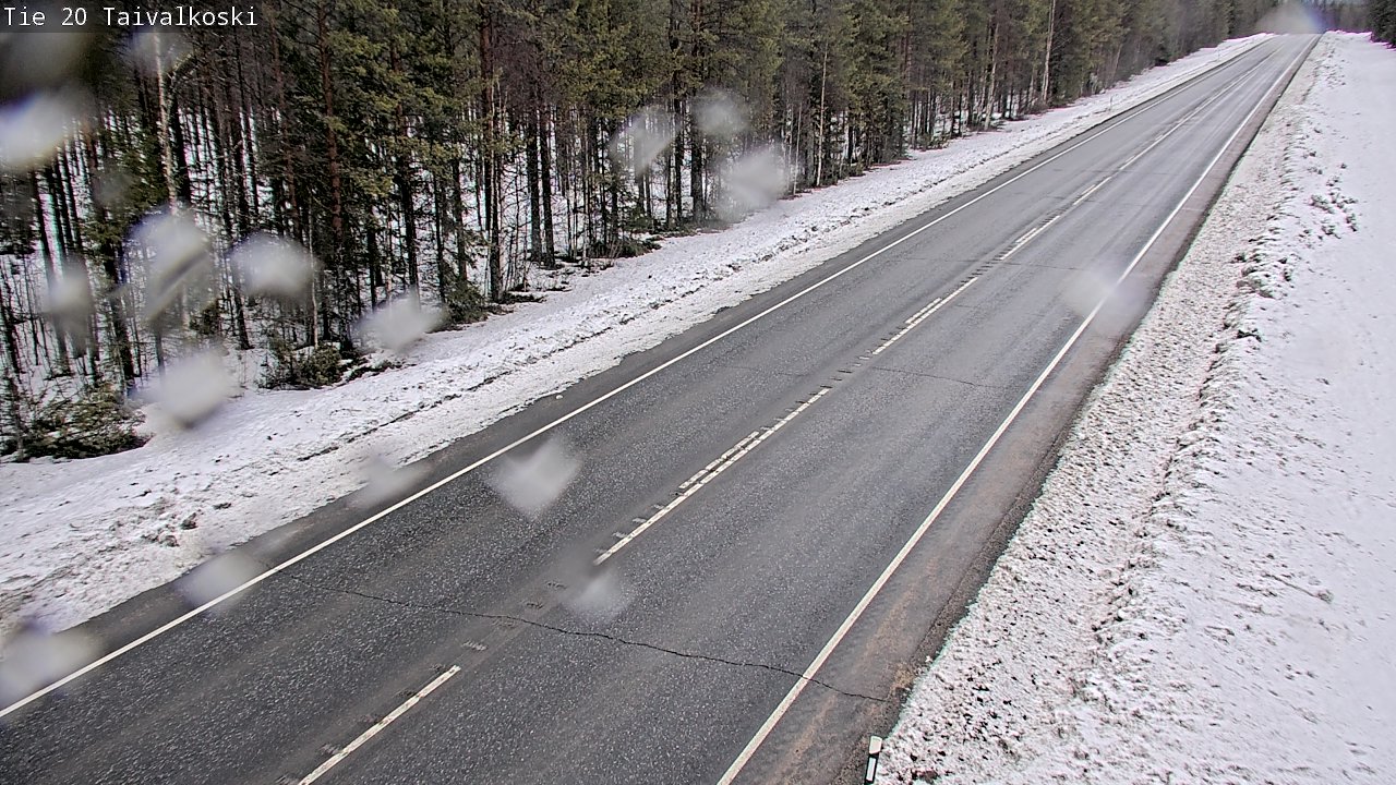 Kelikamerat Kuva Tie 20 Taivalkoski, Taivalkoski, Pohjois-Pohjanmaa