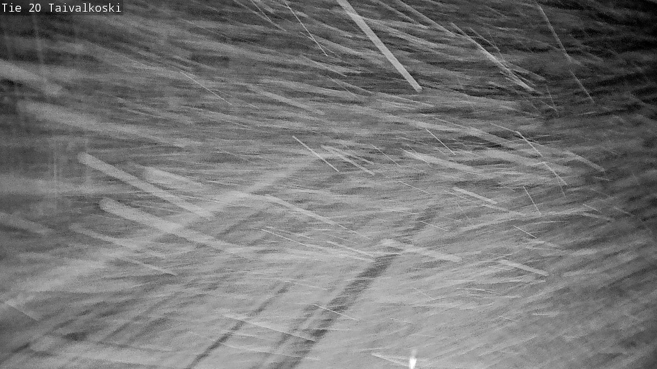 Weather Camera Image Road 20 Taivalkoski, Taivalkoski, Pohjois-Pohjanmaa