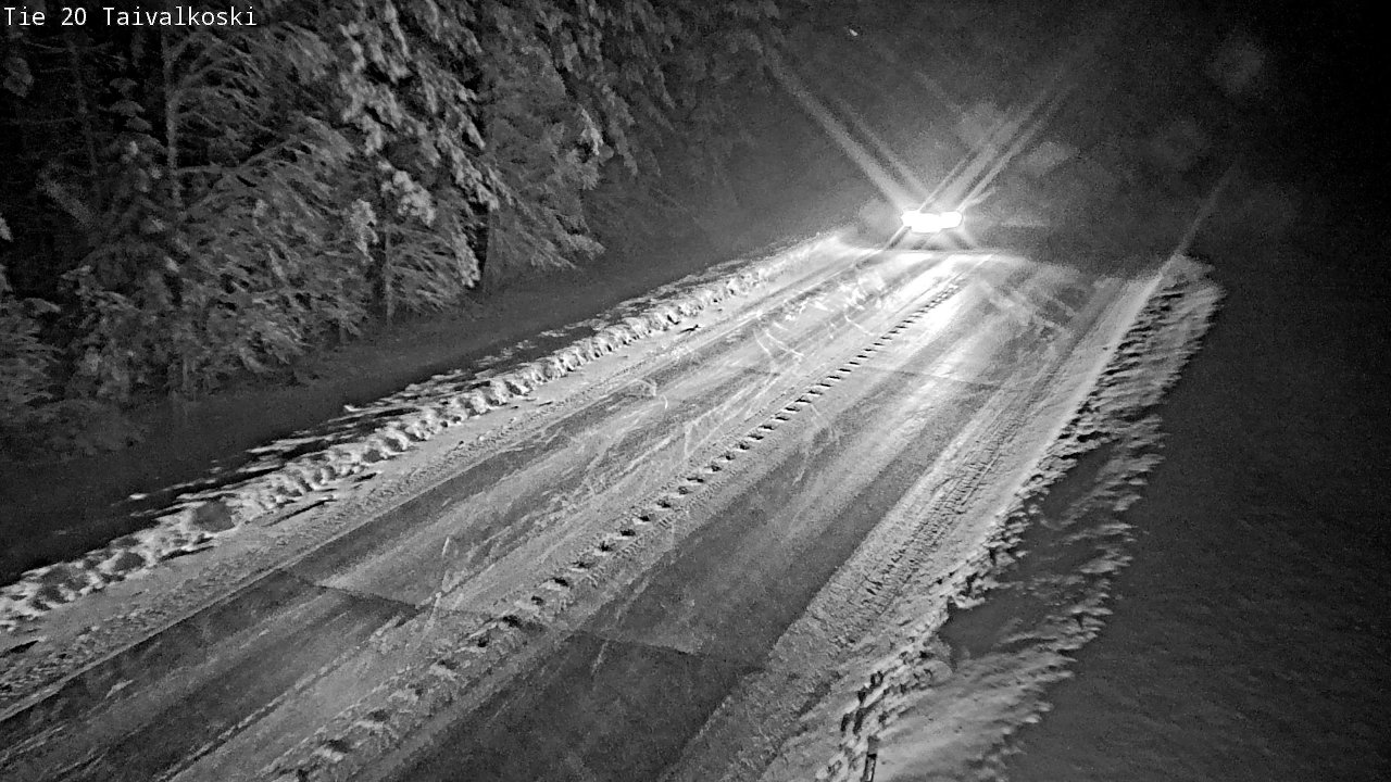 Kelikamerat Kuva Tie 20 Taivalkoski, Taivalkoski, Pohjois-Pohjanmaa