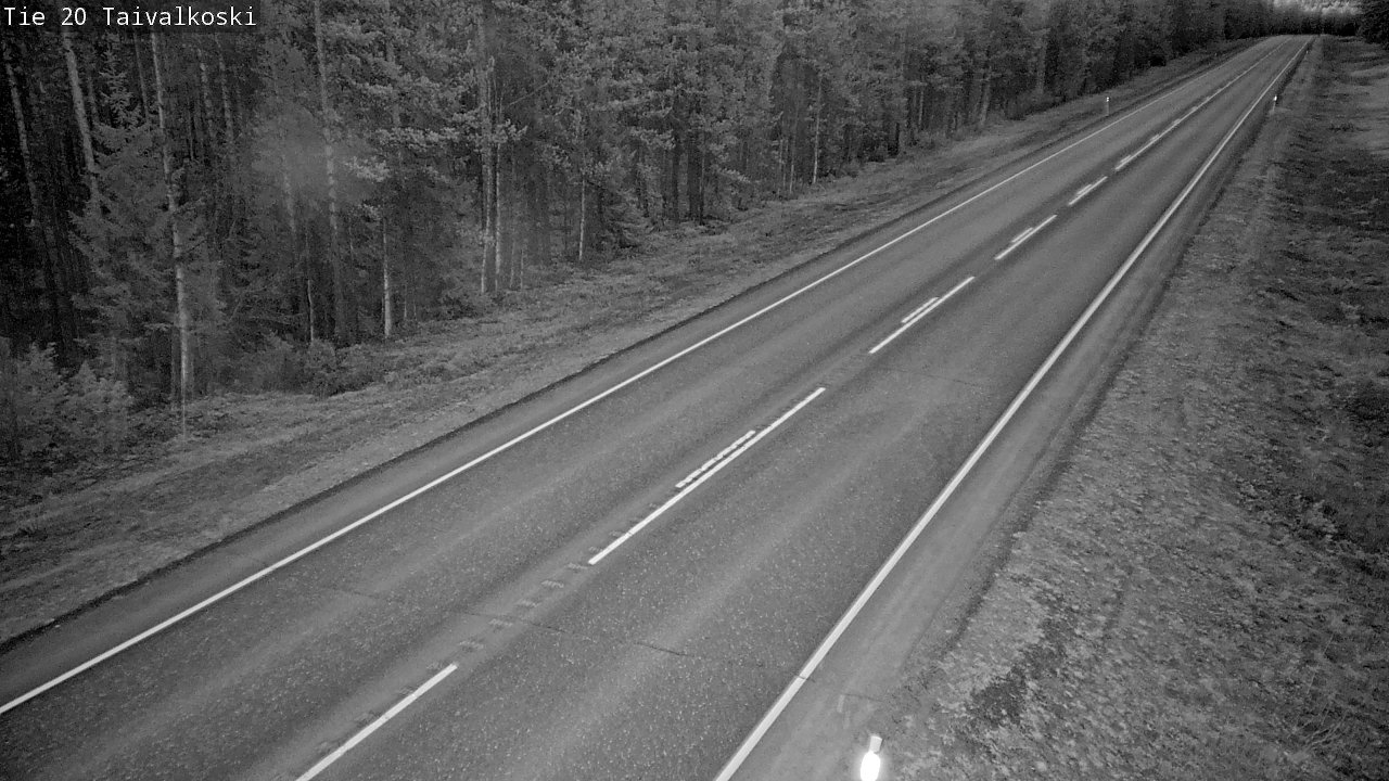 Kelikamerat Kuva Tie 20 Taivalkoski, Taivalkoski, Pohjois-Pohjanmaa