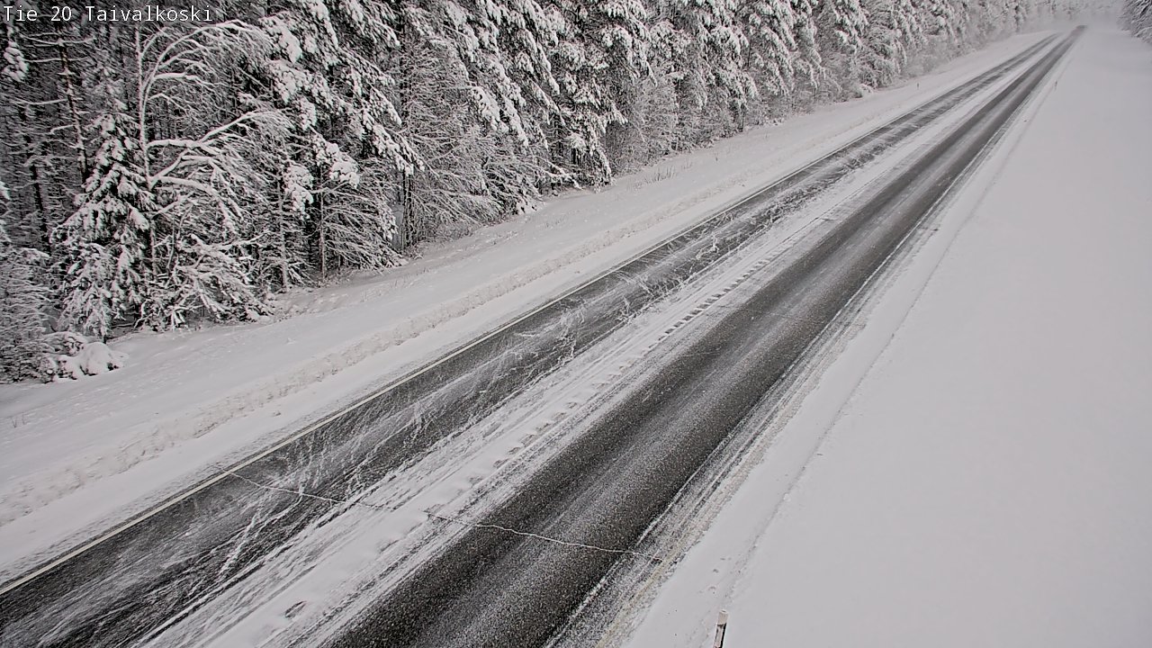 Kelikamerat Kuva Tie 20 Taivalkoski, Taivalkoski, Pohjois-Pohjanmaa