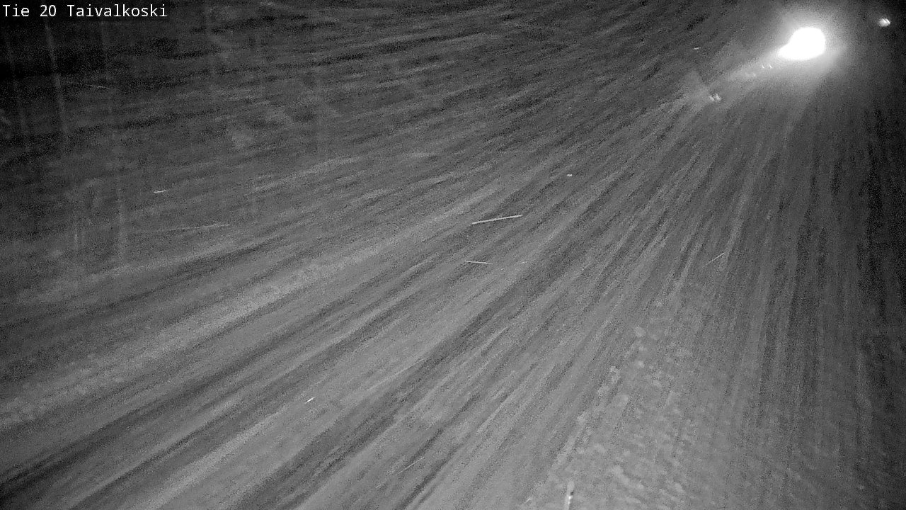 Weather Camera Image Road 20 Taivalkoski, Taivalkoski, Pohjois-Pohjanmaa