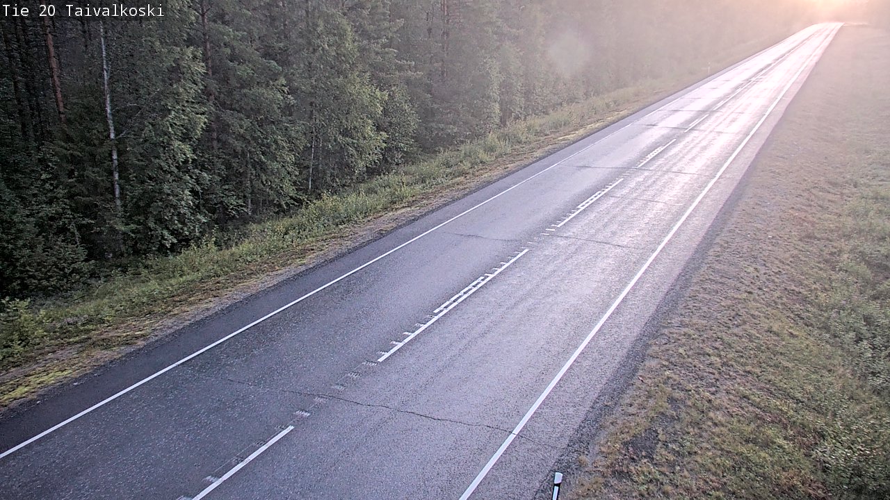 Kelikamerat Kuva Tie 20 Taivalkoski, Taivalkoski, Pohjois-Pohjanmaa