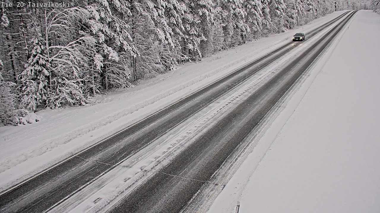Kelikamerat Kuva Tie 20 Taivalkoski, Taivalkoski, Pohjois-Pohjanmaa