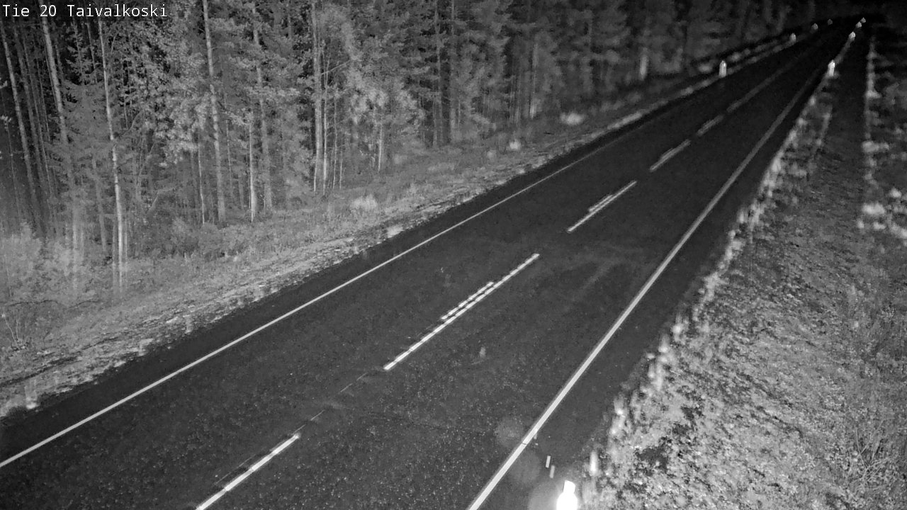 Kelikamerat Kuva Tie 20 Taivalkoski, Taivalkoski, Pohjois-Pohjanmaa