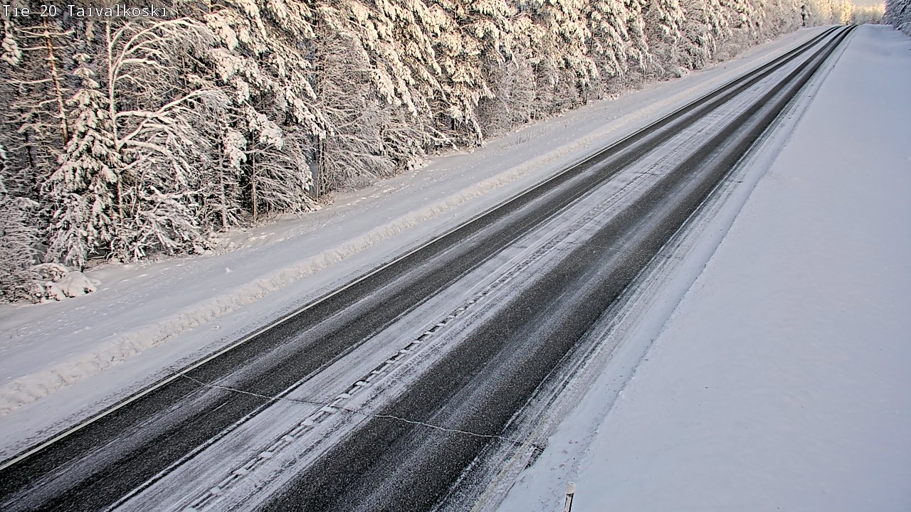 Kelikamerat Kuva Tie 20 Taivalkoski, Taivalkoski, Pohjois-Pohjanmaa