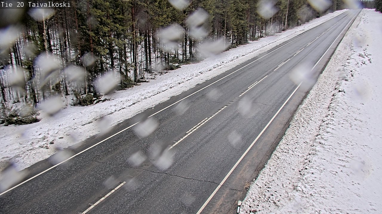 Kelikamerat Kuva Tie 20 Taivalkoski, Taivalkoski, Pohjois-Pohjanmaa