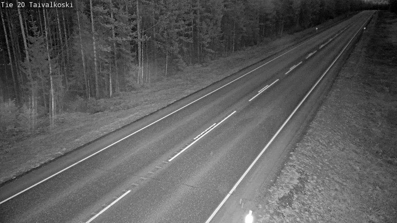 Kelikamerat Kuva Tie 20 Taivalkoski, Taivalkoski, Pohjois-Pohjanmaa