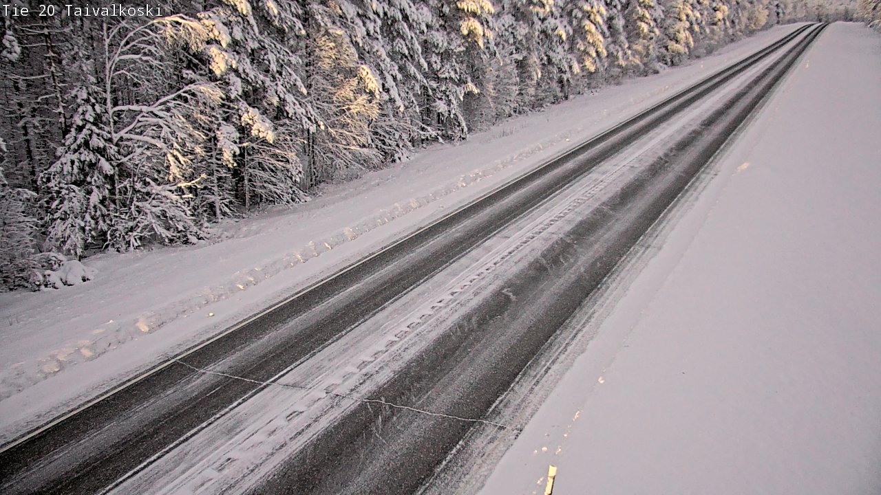 Kelikamerat Kuva Tie 20 Taivalkoski, Taivalkoski, Pohjois-Pohjanmaa