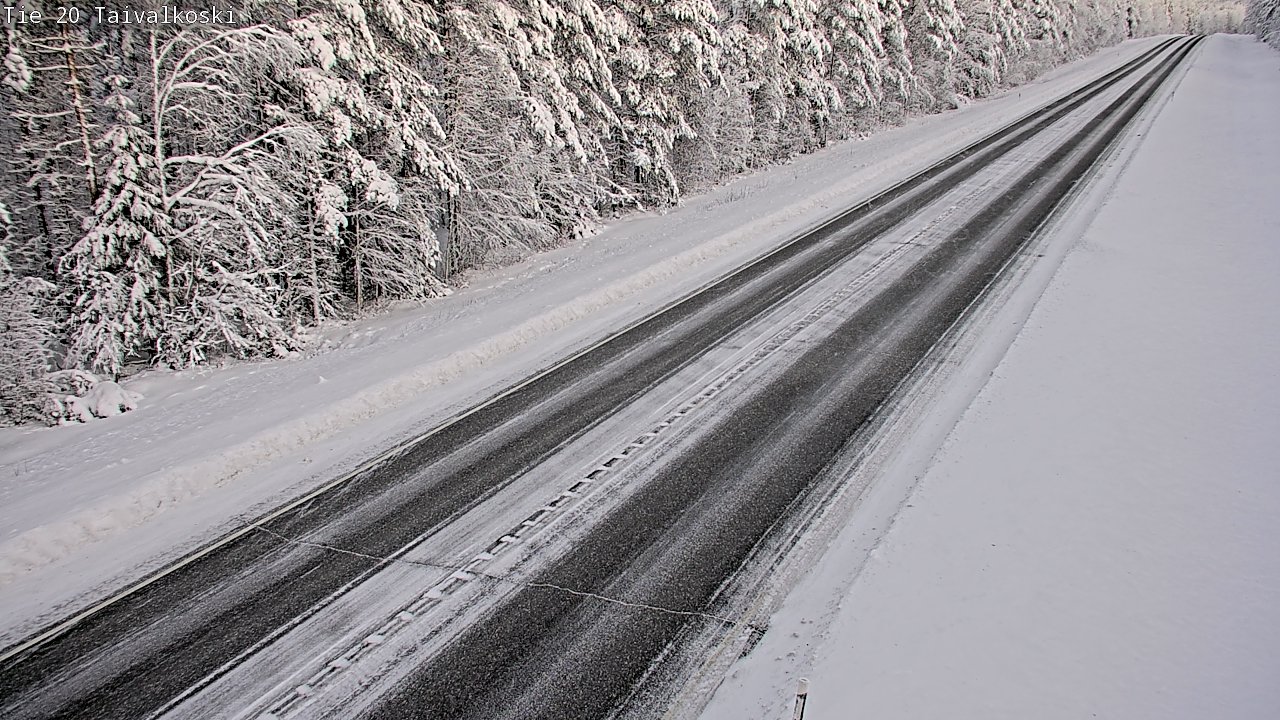 Kelikamerat Kuva Tie 20 Taivalkoski, Taivalkoski, Pohjois-Pohjanmaa