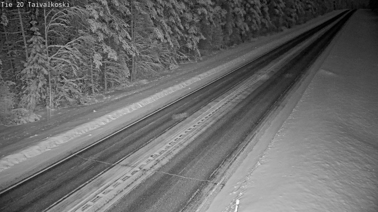 Kelikamerat Kuva Tie 20 Taivalkoski, Taivalkoski, Pohjois-Pohjanmaa