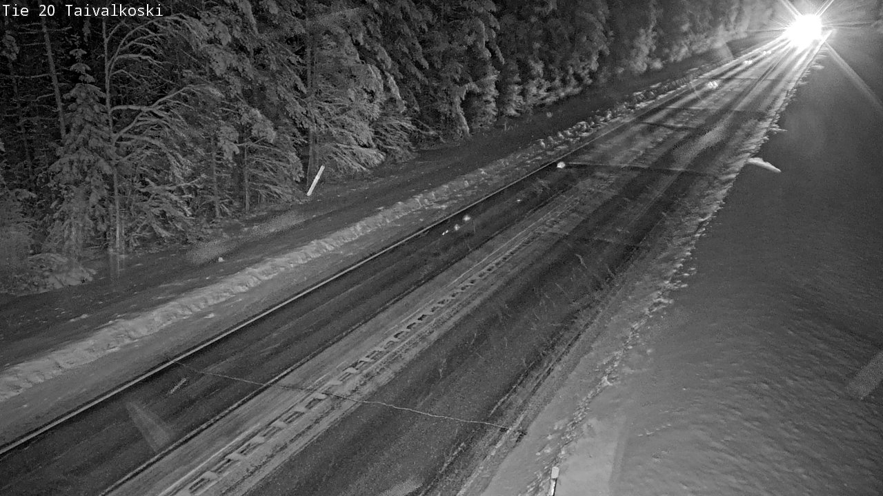Kelikamerat Kuva Tie 20 Taivalkoski, Taivalkoski, Pohjois-Pohjanmaa