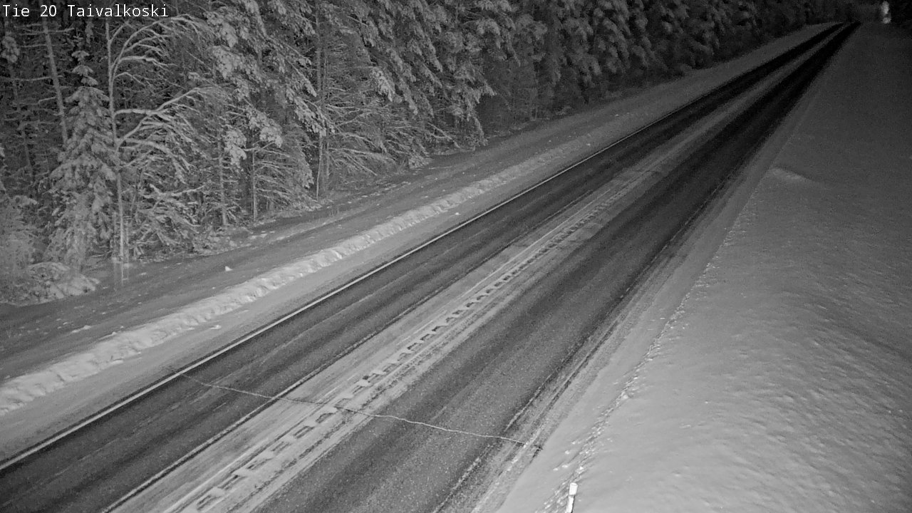 Kelikamerat Kuva Tie 20 Taivalkoski, Taivalkoski, Pohjois-Pohjanmaa