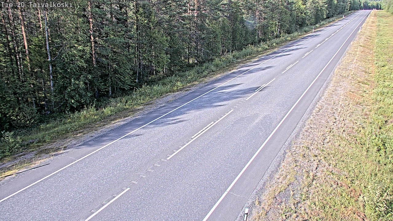Kelikamerat Kuva Tie 20 Taivalkoski, Taivalkoski, Pohjois-Pohjanmaa