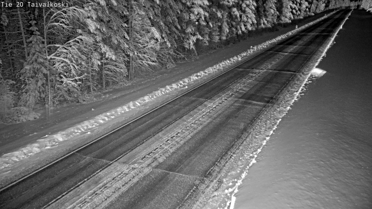 Kelikamerat Kuva Tie 20 Taivalkoski, Taivalkoski, Pohjois-Pohjanmaa