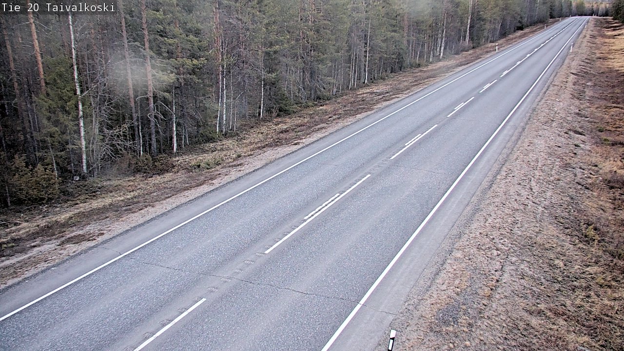 Kelikamerat Kuva Tie 20 Taivalkoski, Taivalkoski, Pohjois-Pohjanmaa