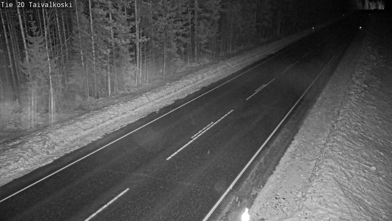 Kelikamerat Kuva Tie 20 Taivalkoski, Taivalkoski, Pohjois-Pohjanmaa