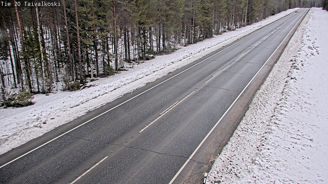 Kelikamerat Kuva Tie 20 Taivalkoski, Taivalkoski, Pohjois-Pohjanmaa