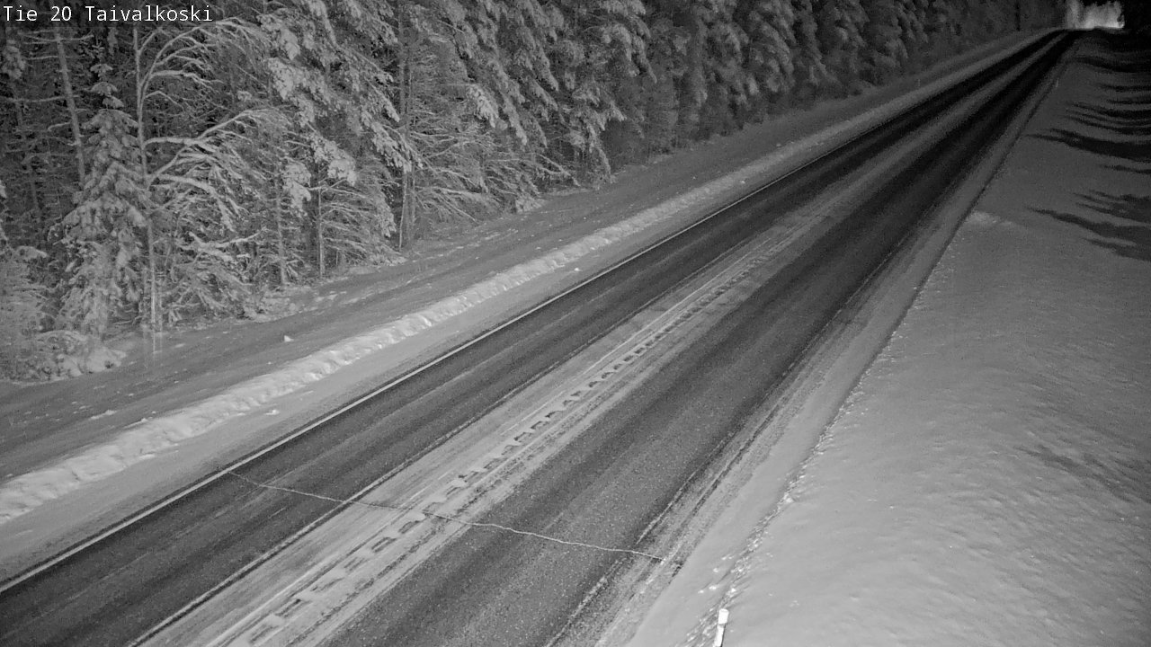 Kelikamerat Kuva Tie 20 Taivalkoski, Taivalkoski, Pohjois-Pohjanmaa