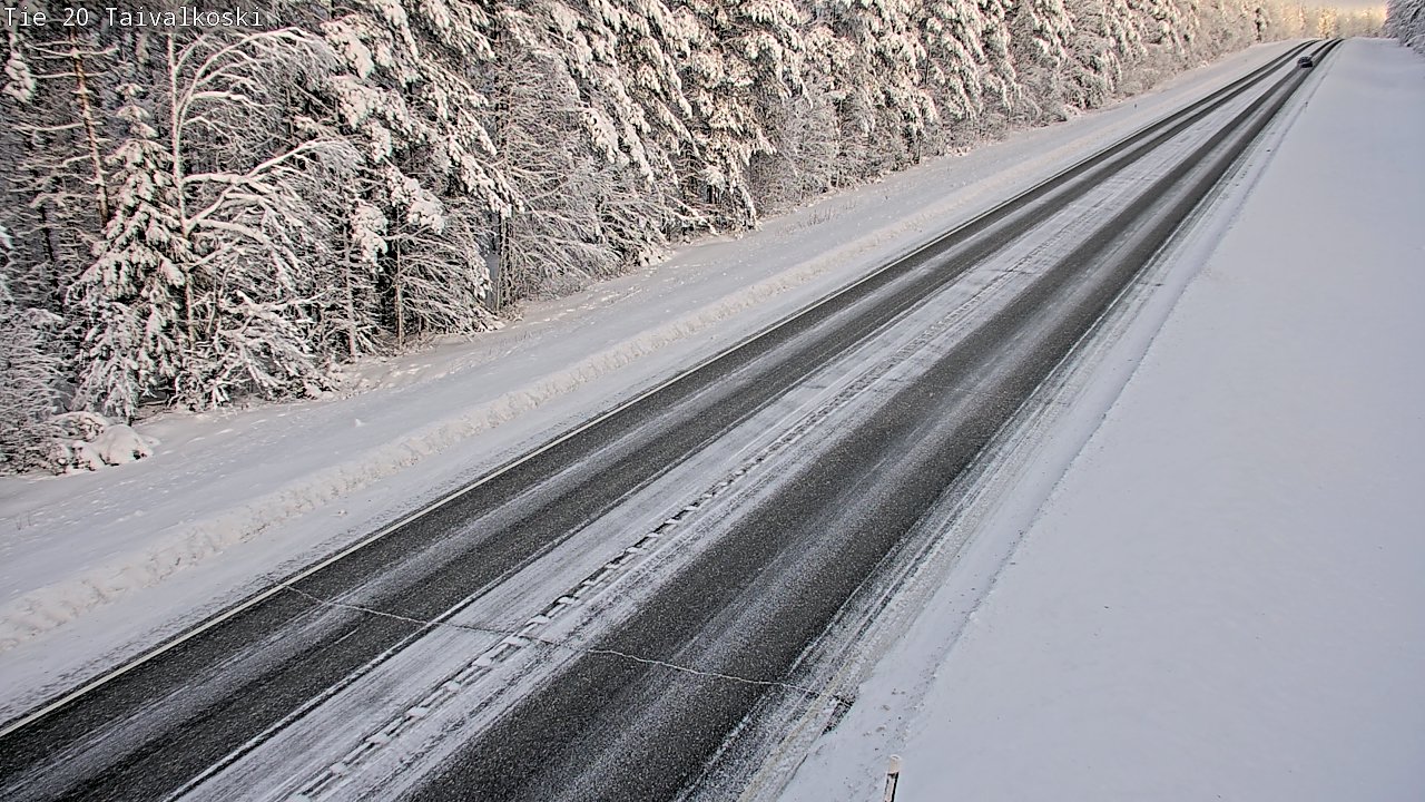 Kelikamerat Kuva Tie 20 Taivalkoski, Taivalkoski, Pohjois-Pohjanmaa