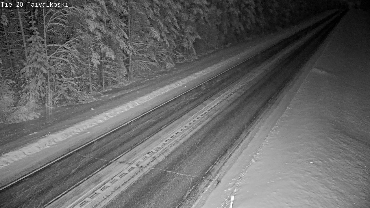 Kelikamerat Kuva Tie 20 Taivalkoski, Taivalkoski, Pohjois-Pohjanmaa