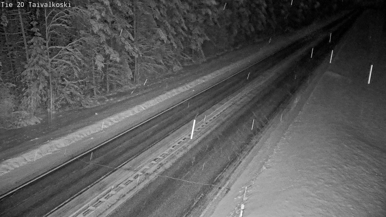 Kelikamerat Kuva Tie 20 Taivalkoski, Taivalkoski, Pohjois-Pohjanmaa