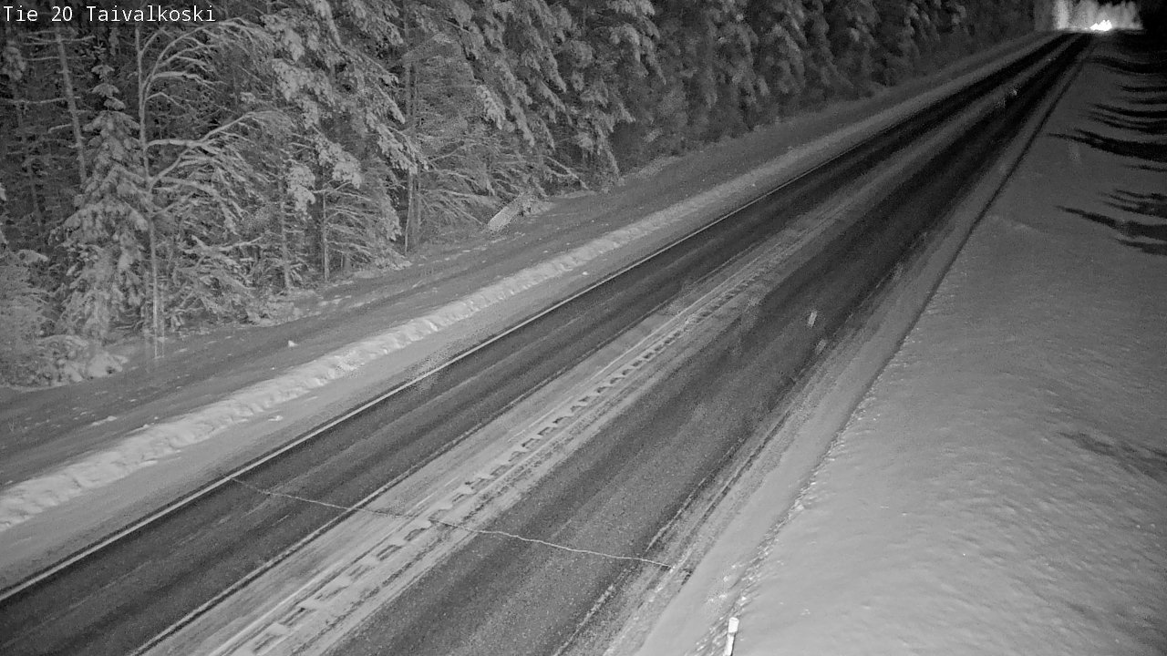 Kelikamerat Kuva Tie 20 Taivalkoski, Taivalkoski, Pohjois-Pohjanmaa