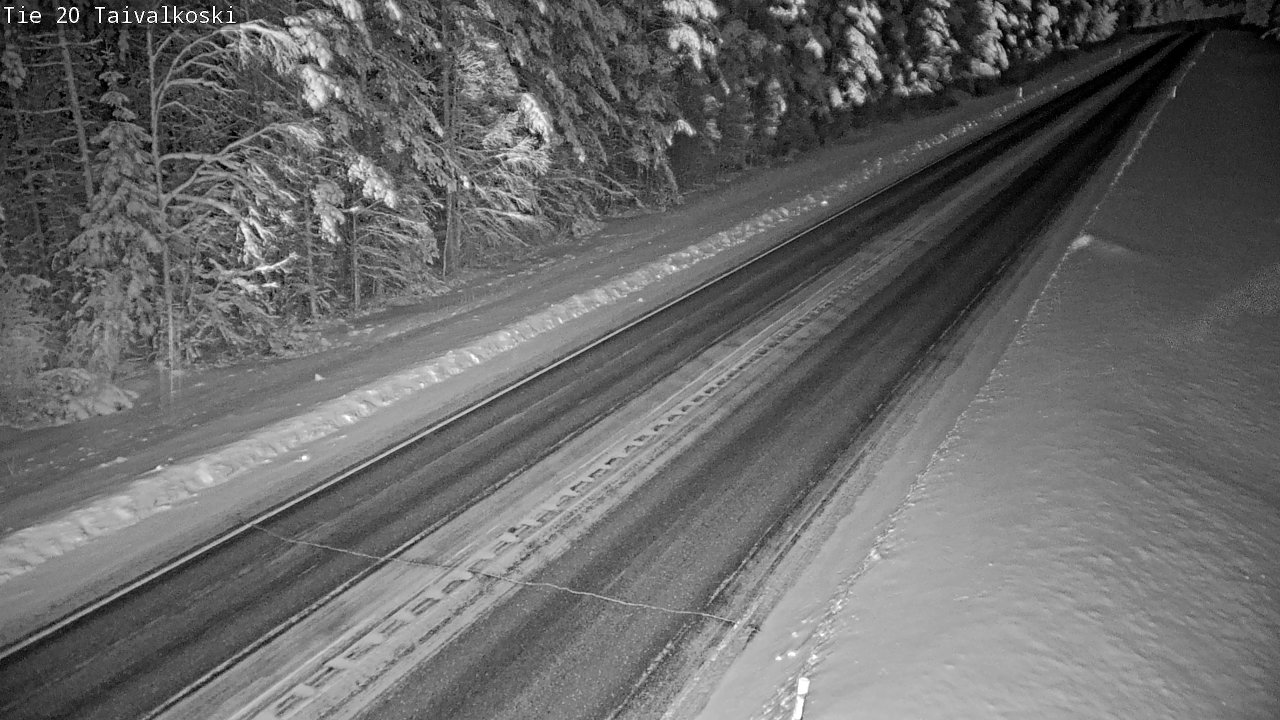 Kelikamerat Kuva Tie 20 Taivalkoski, Taivalkoski, Pohjois-Pohjanmaa